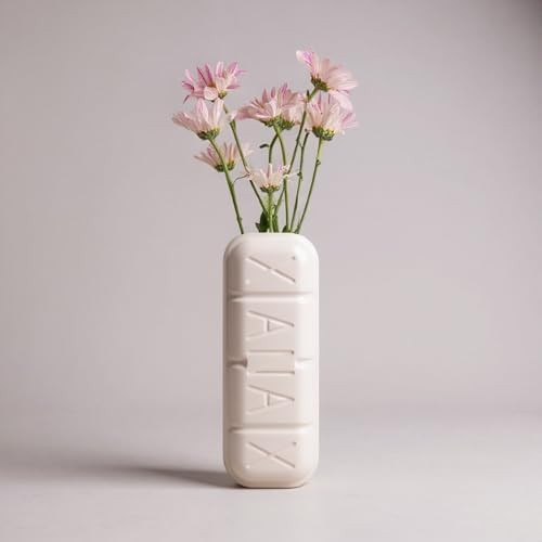 Xanax Flower Vase - Funky Home Decor - Chill Pill Ceramic Vase - Dopamine Decor - Funny Plant Pot... | Amazon (US)