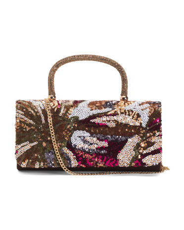 Abstract Beaded Clutch | TJ Maxx