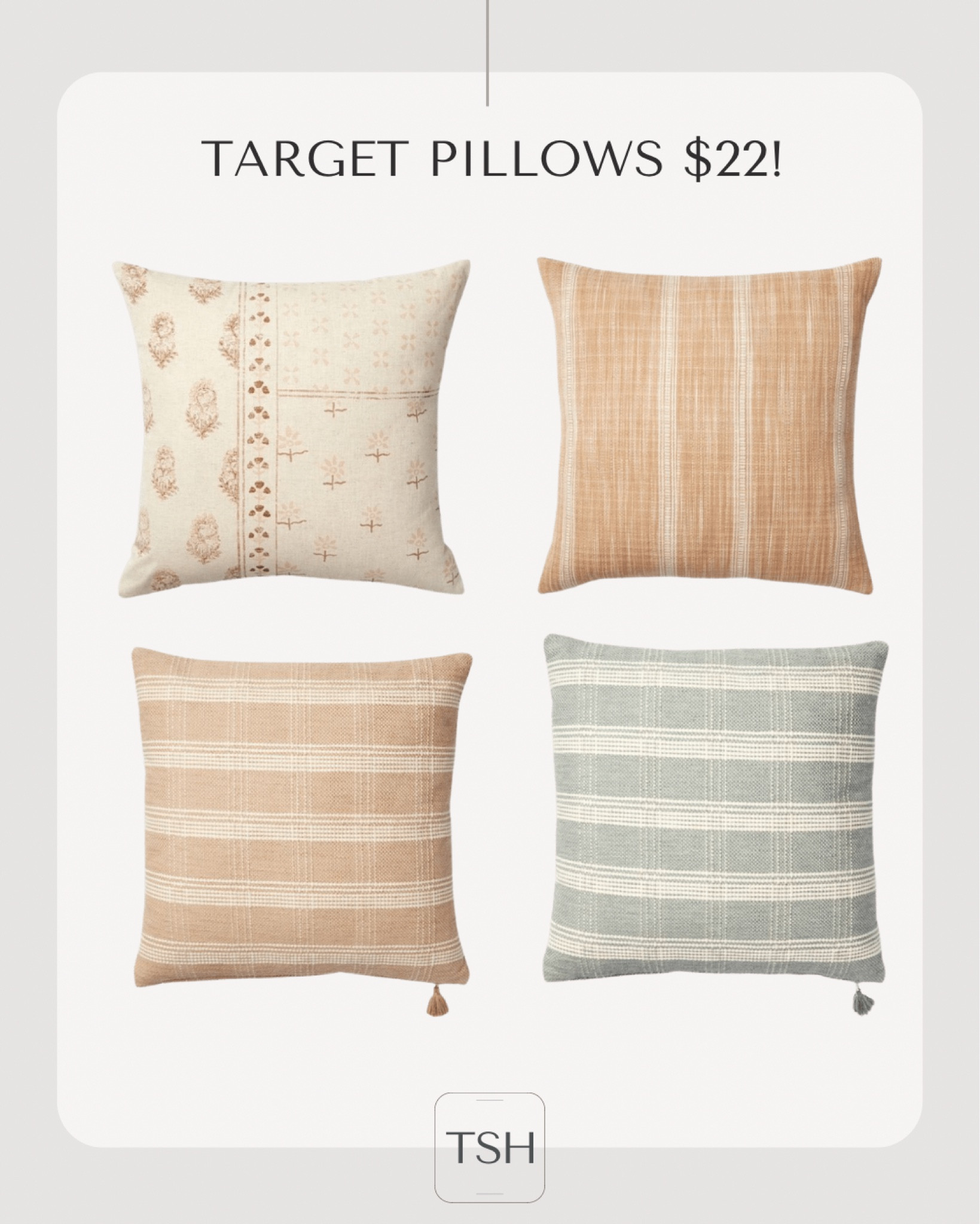 Target home decor, throw pillows, living room, bedroom, Target Studio McGee 

#LTKFind #LTKhome #LTKunder50
