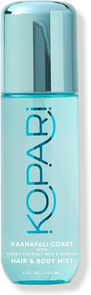 Kopari Hair & Body Mist Kaanapali Coast, Long-Lasting Clean Creamy Coconut Scent, Blend of Sweet ... | Amazon (US)