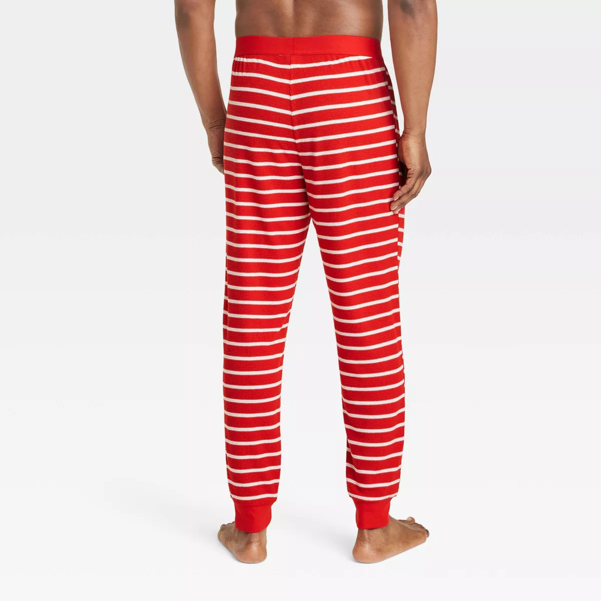 Men's Striped Matching Family Thermal Pajama Pants - Wondershop™ Red | Target