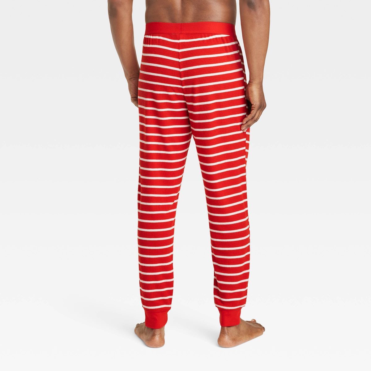 Men's Striped Matching Family Thermal Pajama Pants - Wondershop™ Red | Target