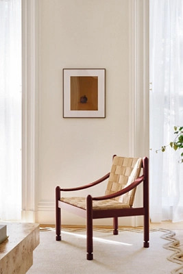 Hollis Woven Rattan Accent Chair | Anthropologie (US)