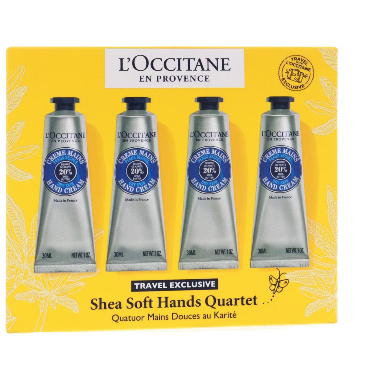 L'Occitane Shea Soft Hand Quartet, 4 x 1 oz | Target