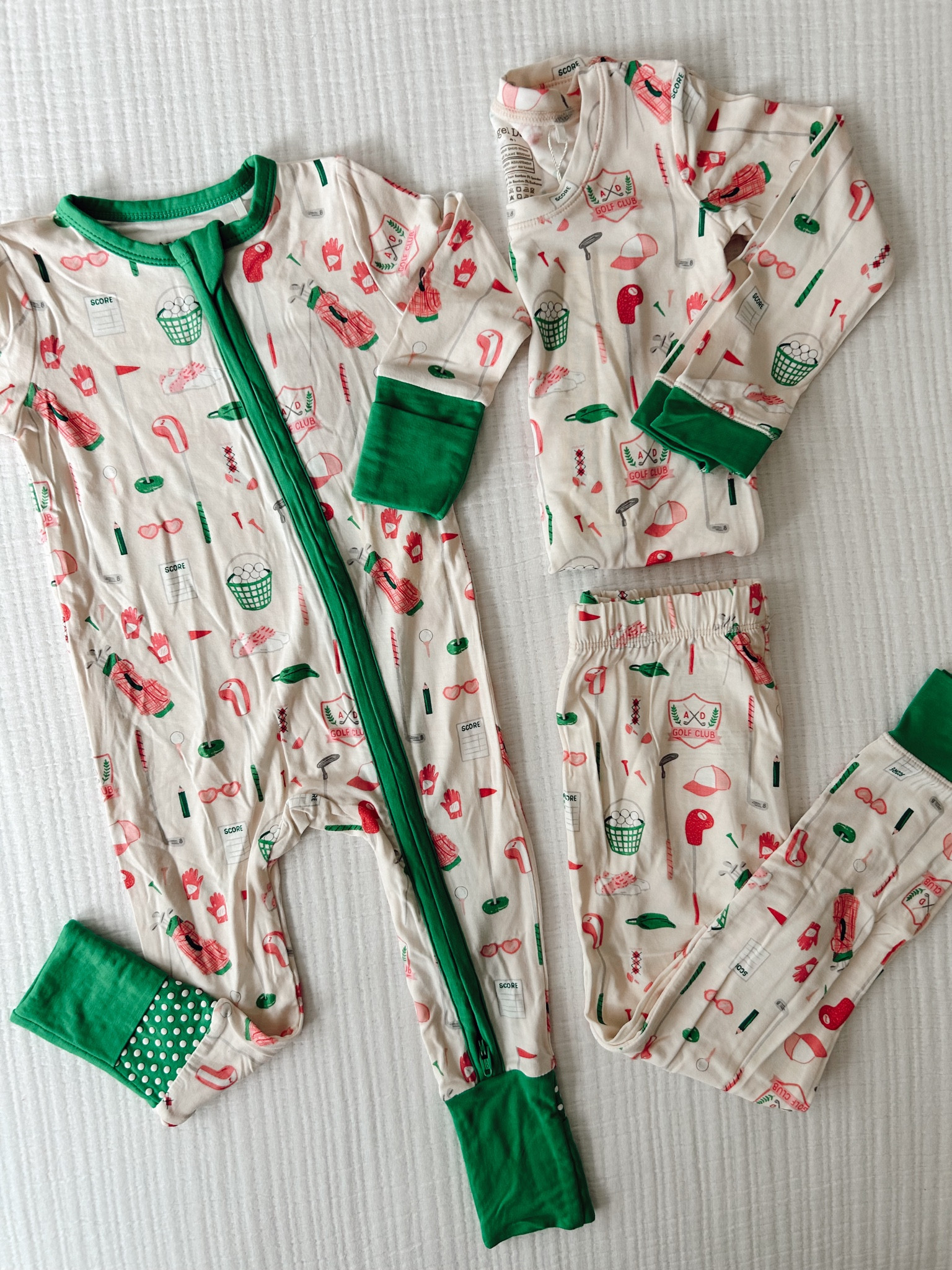 baby & toddler girl bamboo golf pjs! ⛳️✨🩷

#golfgirl #girlslovegolf #golf #bamboopjs #pjs #pajamas #jamjams #toddler #toddlergirl #pinkandgreen
#themasters #angeldear #golfing #theplayers

#LTKBaby #LTKGiftGuide #LTKKids