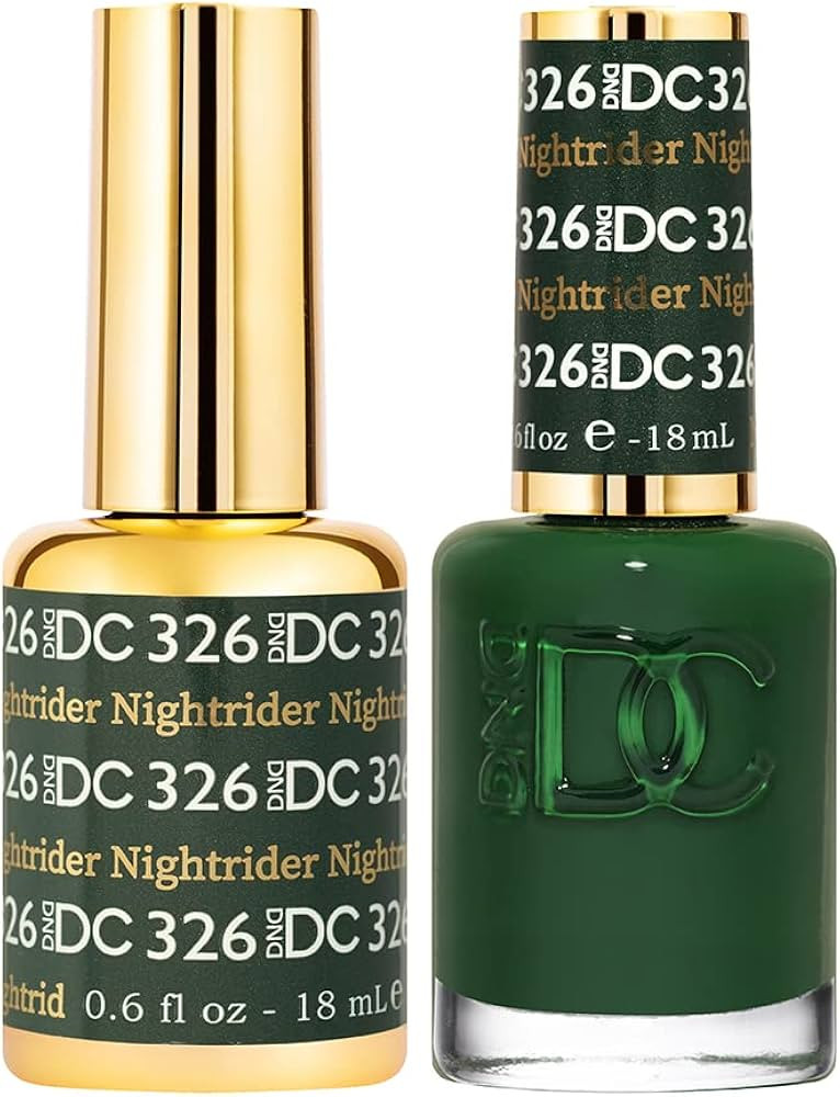 DND Gel Polish Set, Green Collection, UV/LED GelPolish and Air Dry Nail Lacquer, Matching Chip-Fr... | Amazon (US)