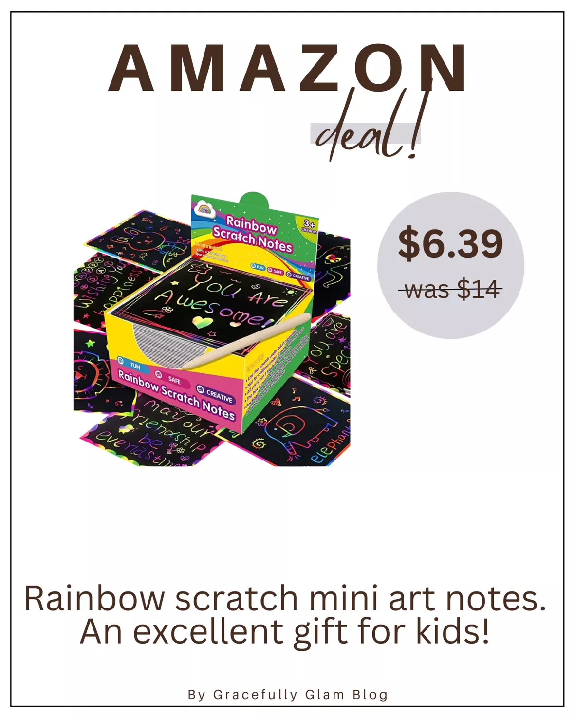 Kids Rainbow Art Party Favor Bag curated on LTK