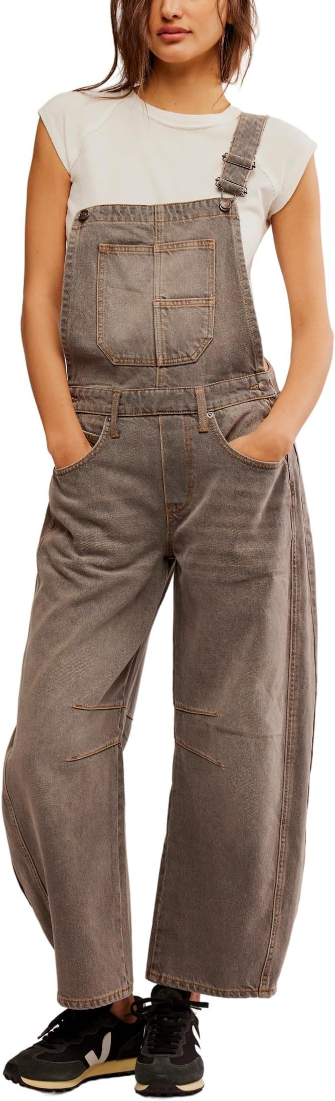 Free People womens Good Luck Overall | Amazon (US)