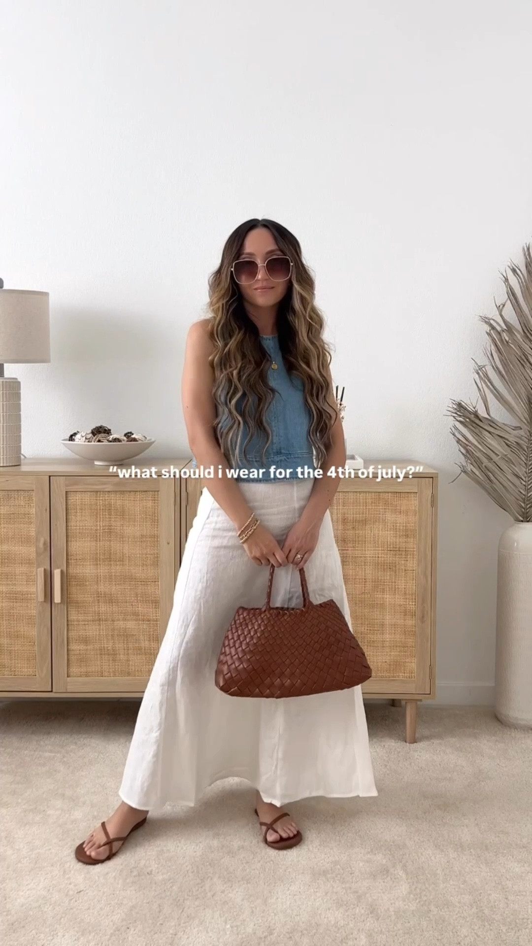 4th of July outfit, Fourth of July outfit, what to wear for 4th of July, 4th of July outfit ideas, Fourth of July outfit ideas (I’m 5ft petite wearing XXS top, XS bottoms) | summer outfit, summer outfits, summer brunch outfit, summer date night outfit, summer date outfit, travel outfit, vacation outfit, elevated casual outfit, denim top, linen maxi skirt, long skirt, white skirt, white maxi skirt, woven tote bag, woven bag, strappy sandals, summer sandals, summer wardrobe capsule essentials, summer wardrobe essentials, summer capsule essentials, Amazon fashion, Amazon fashion finds, Amazon finds, Amazon skirt, Amazon bag, Amazon shoes, Amazon sandals, Lulus

#LTKPetite #LTKSaleAlert #LTKShoeCrush #LTKItBag #LTKStyleTip #LTKFindsUnder50 #LTKFindsUnder100 #LTKTravel #LTKSeasonal #LTKParties #LTKSummerEdit