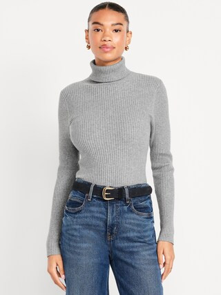 SoSoft Lite Rib Turtleneck Sweater | Old Navy (CA)