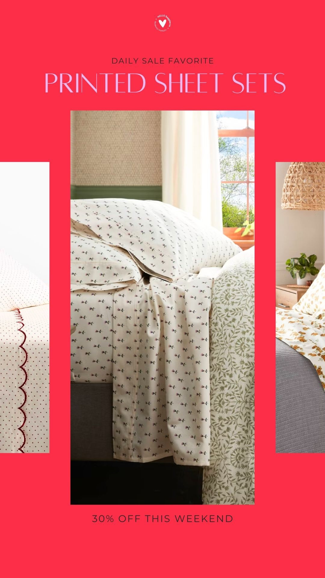 daily sale fav | printed sheet sets 

#LTKSaleAlert #LTKHome