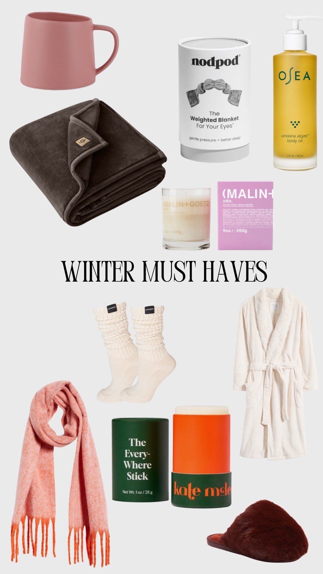 Winter must haves #winter #nordstrom 
