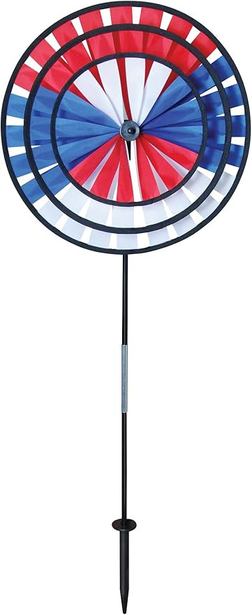 In the Breeze Triple Wheel Patriotic Garden Spinner,14 Inch,2847 | Amazon (US)