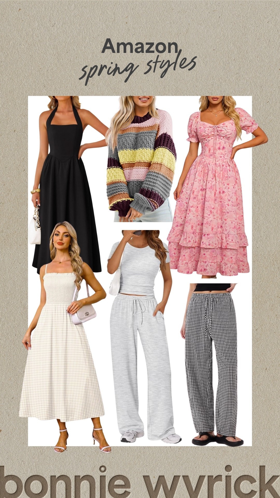 Amazon spring styles! 


Amazon, Amazon fashion, women’s fashion, women’s spring outfits, spring fashion, spring style, spring outfit inspo, maxi dress, midi dress, gingham, midsize fashion 


#LTKMidsize #LTKootd #LTKSeasonal