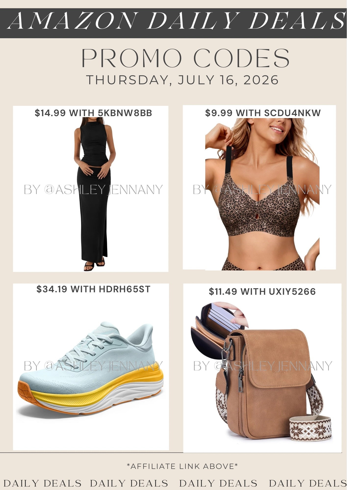 Amazon deals

#LTKSaleAlert #LTKMidsize #LTKSeasonal