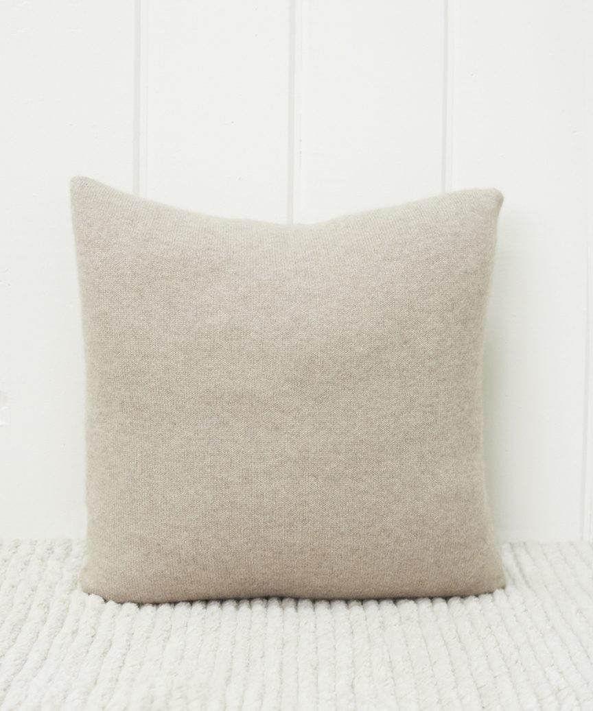 Tahoe Cashmere Pillow - Stone | Jenni Kayne | Jenni Kayne