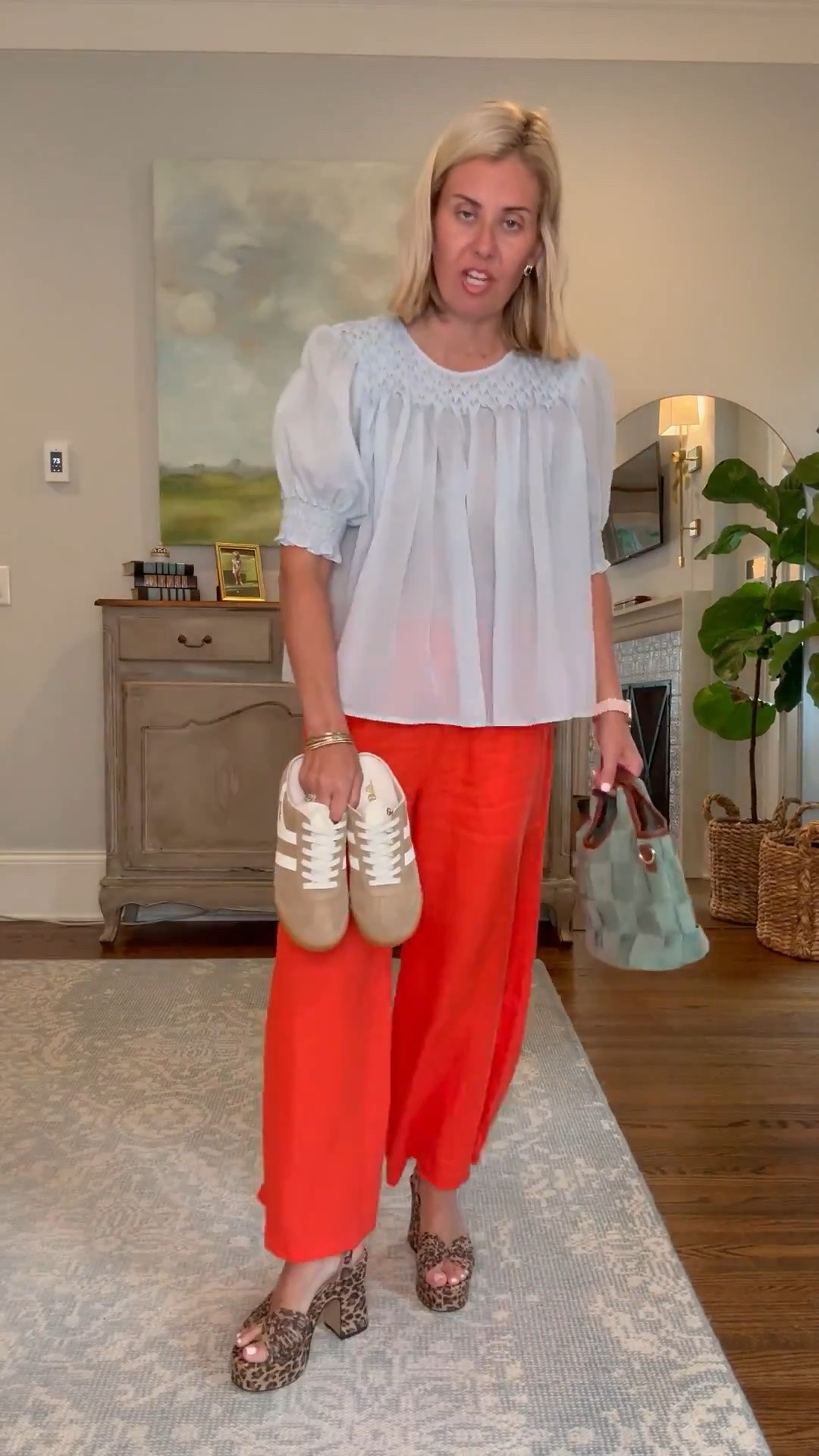 Xs top
Xs pants
8 shoes

Easy, cute, comfy…

#LTKdayinmylife #LTKootd #LTKSeasonal
