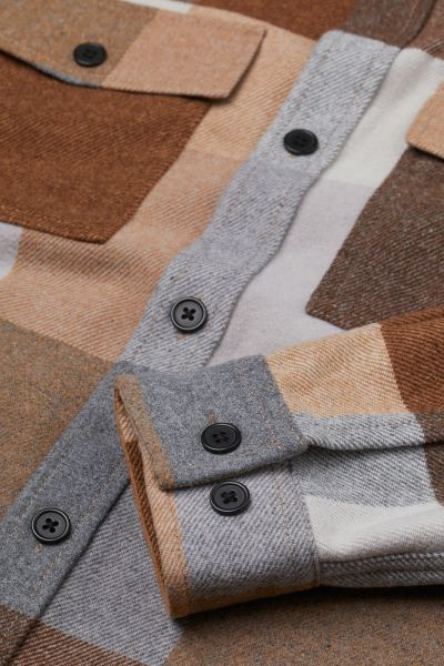 Twill Overshirt | H&M (US + CA)