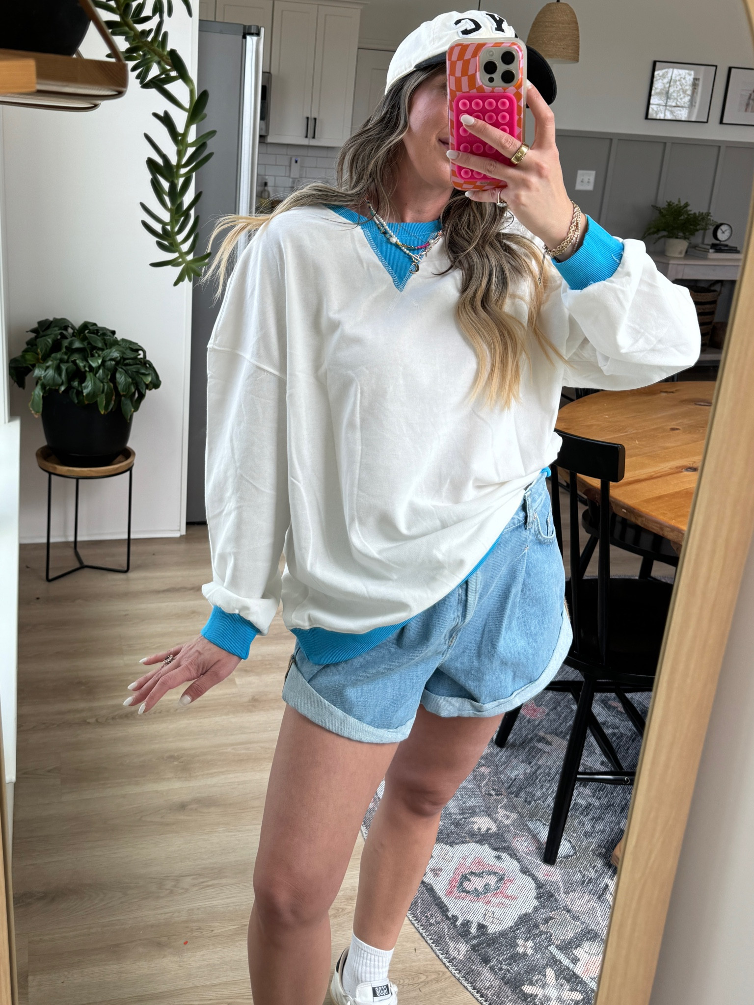 Love the color way of this 

In a large could also do XL 

#LTKfindsunder50 #LTKsalealert #LTKGiftGuide