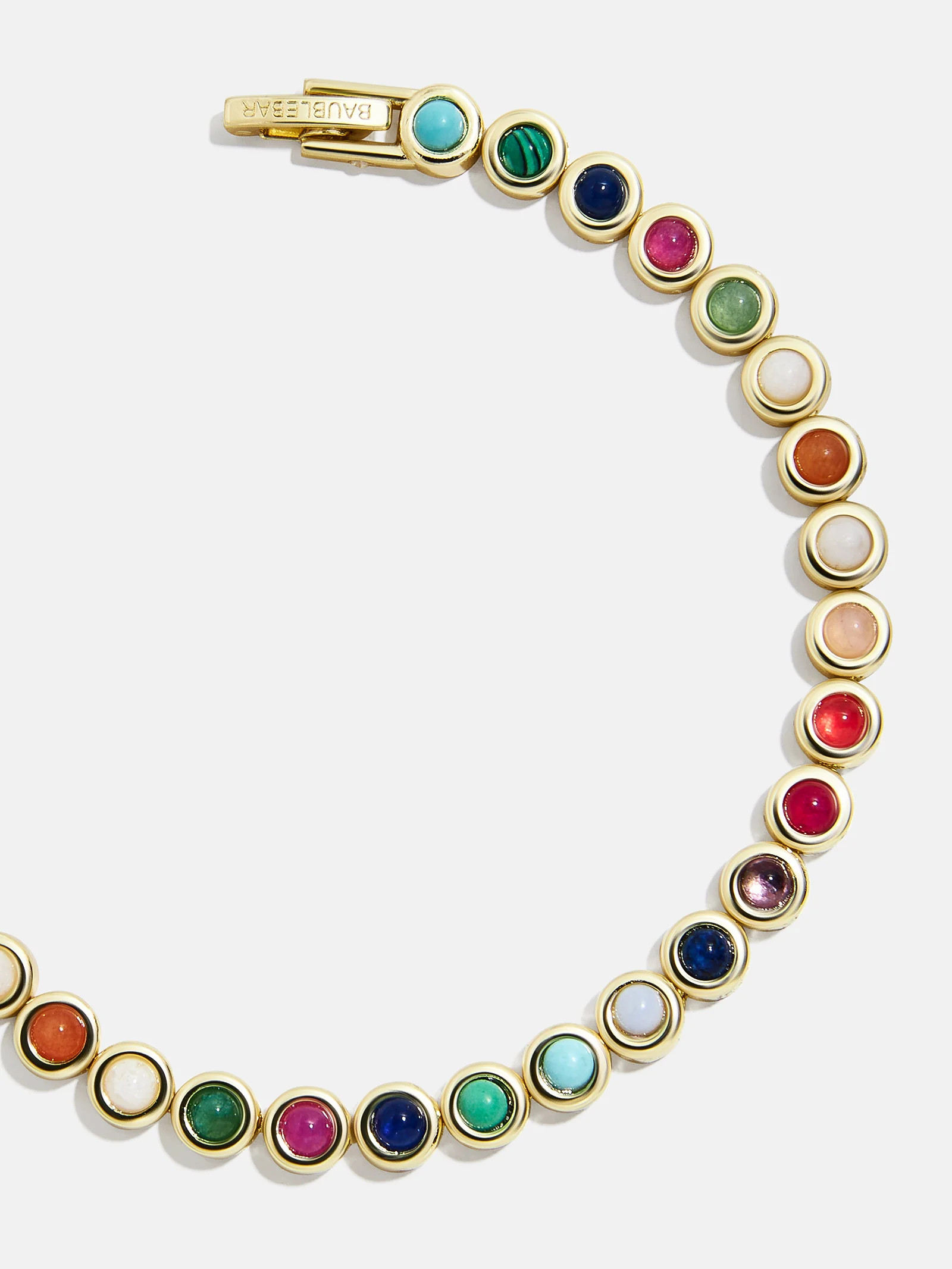Nina Semi-Precious Bracelet - Gold/Multi | BaubleBar (US)