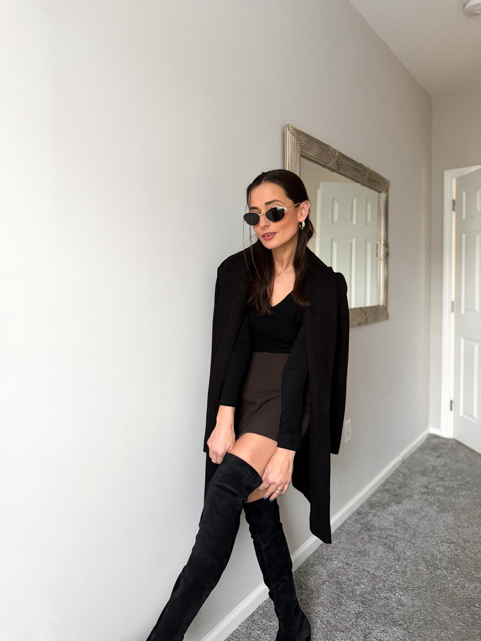 Can’t go wrong with these layers! Love a black and brown combo 🖤

#LTKgrwm #LTKootd #LTKdayinmylife