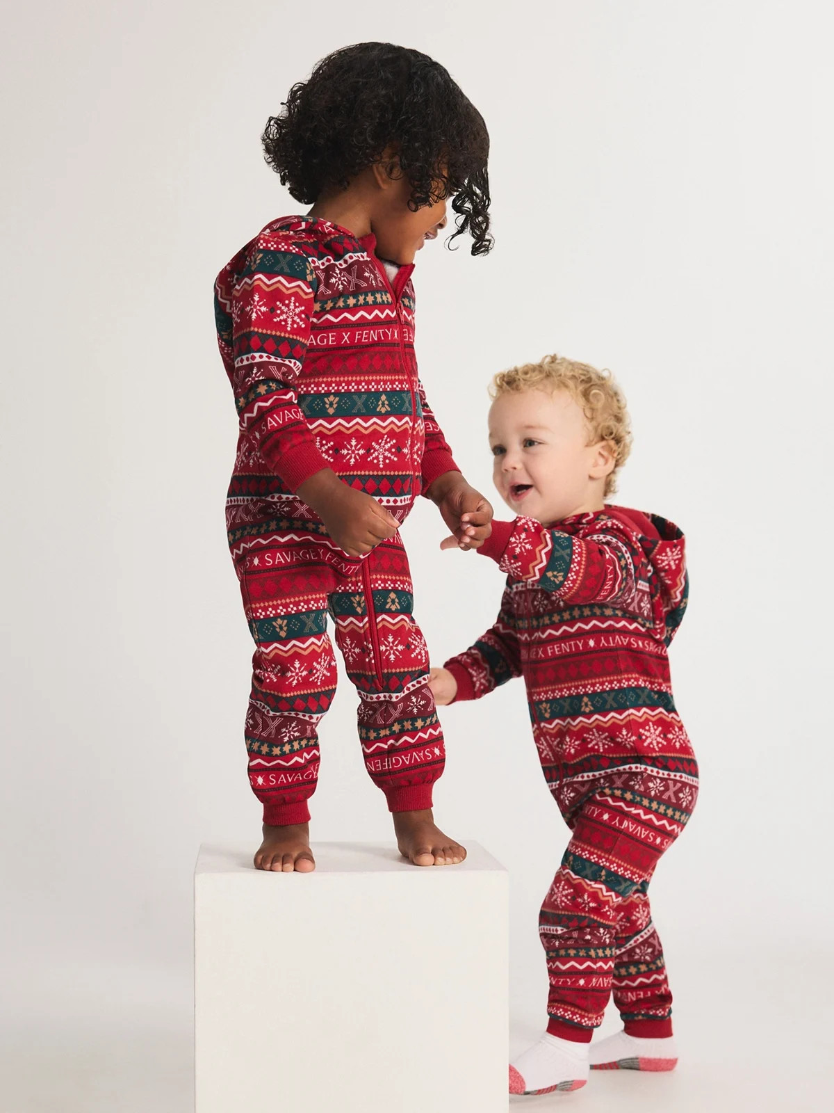 Forever Savage Hooded Baby Onesie | Savage x Fenty - North America