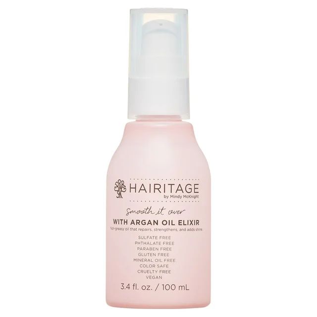 Hairitage Take Your Vitamins Argan Oil & Avocado Hair Oil, 3.4 fl oz | Walmart (US)