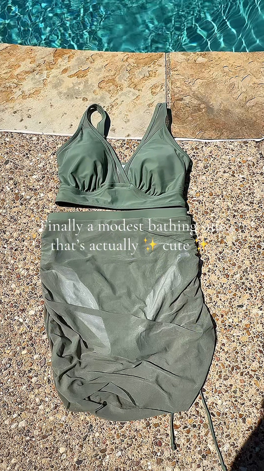 This modest bathing suit is actually SO cute!! It’s perfect for us moms who are wanting to look good but have a little more coverage. ✨

#LTKmomlife #LTKSwim #LTKSaleAlert