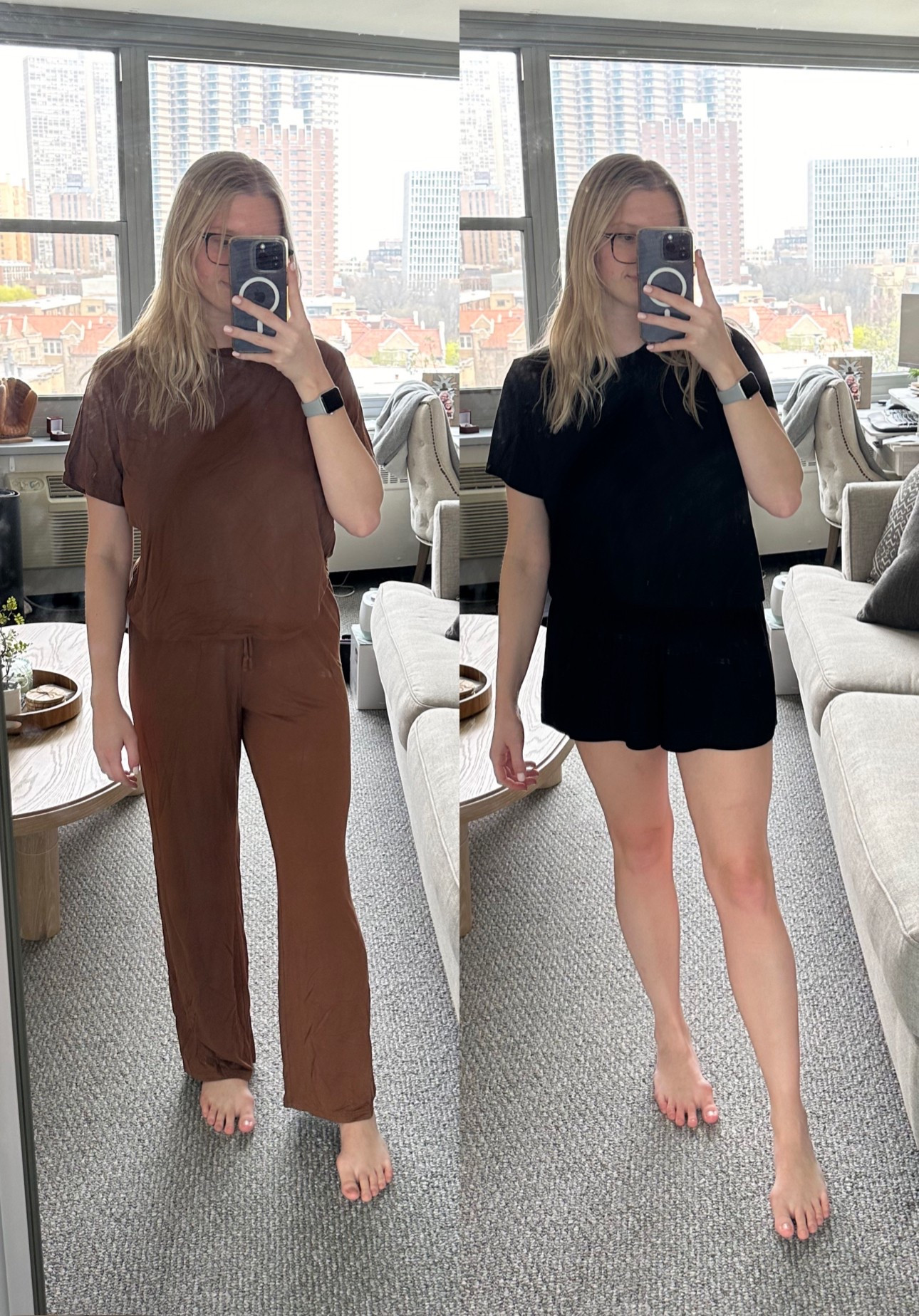 My favorite pajamas! Soooo soft, stretchy & cozy! 🖤🤎

#LTKFindsUnder100 #LTKTravel #LTKStyleTip