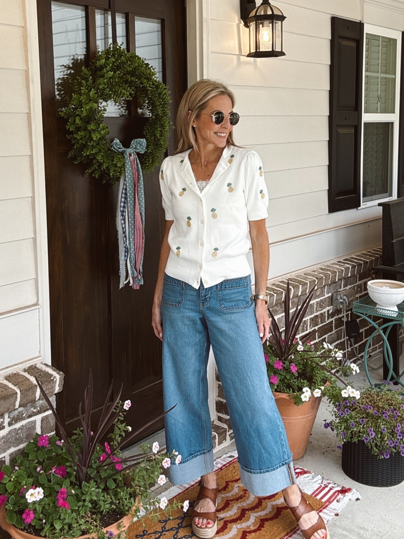 One of my favorite things to buy from Walmart are the jeans… If you’ve been here a while, you know that I swear by them in these new arrivals under $30 are so perfect for now and into the fall. Wearing a size 0 new arrival top