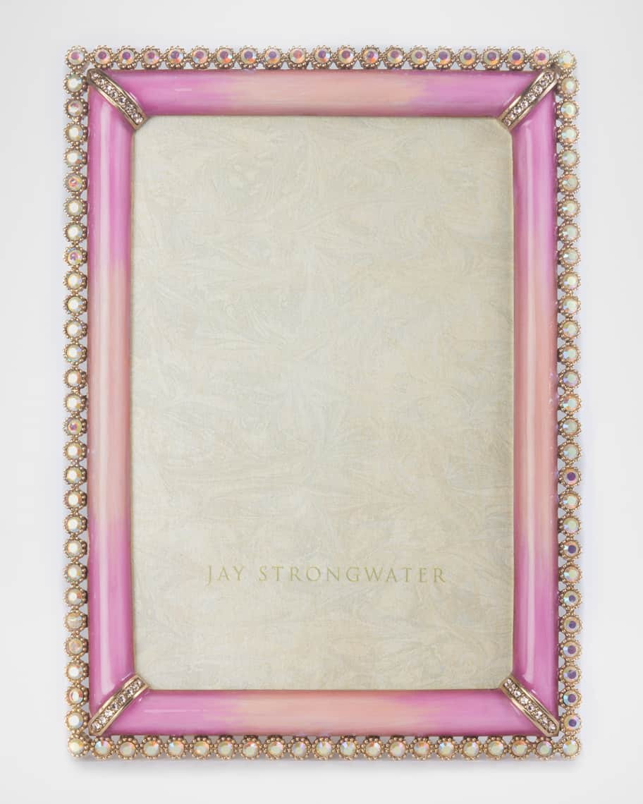 Jay Strongwater Lorraine Picture Frame, 4" x 6" | Neiman Marcus