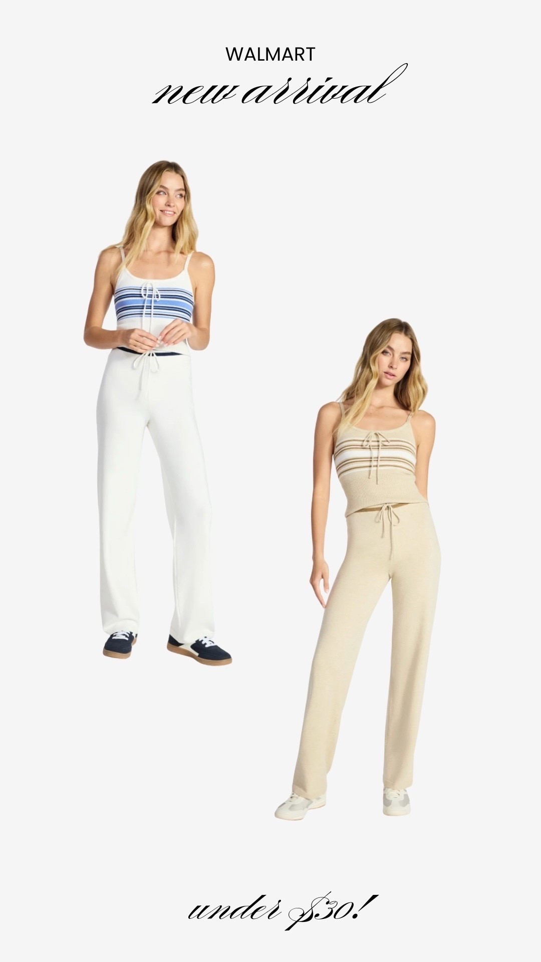 Loving this new set from Walmart? Sweater like material and under $30! 

#LTKSeasonal