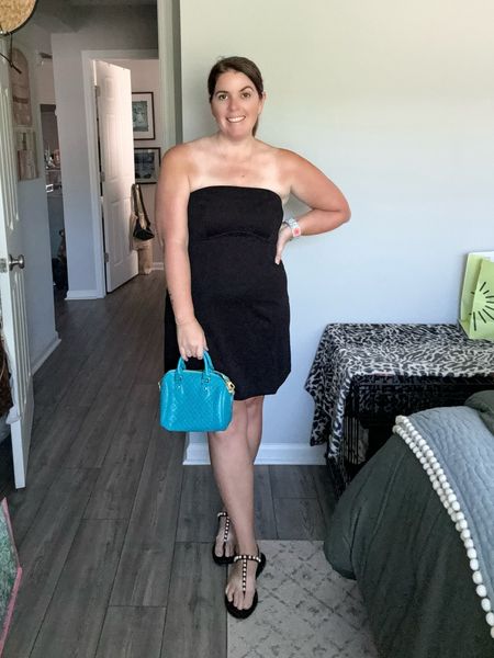 The perfect LBD for summer! This dress is from Amazon and it is so chic and one you will get so much wear out of! The dress runs TTS, it also comes in red and it is under $60! This is one dress you can style so many ways throughout the summer! 

#LTKFindsUnder100 #LTKMidsize #LTKStyleTip