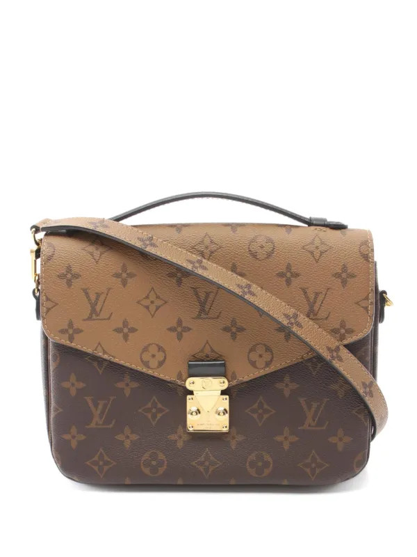 Louis Vuitton Pre-Owned 2019 Metis MM Tote Bag | Brown | FARFETCH | Farfetch Global