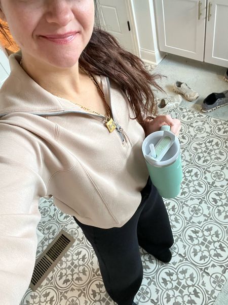 Valentines Day gift ideas! Favorite travel outfit for vacation and road trips. Some of my fave purchases of 2022. Stanley tumbler + spanx air essentials are my athleisure go to’s. Size S/ TTS 

#LTKtravel #LTKGiftGuide #LTKfit