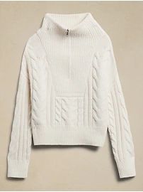 Cavo Half-Zip Sweater | Banana Republic (US)