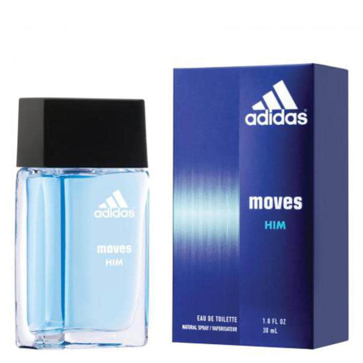 Adidas Mens Moves EDT Spray 1 oz Fragrances 031655337906 | Jomashop.com & JomaDeals.com