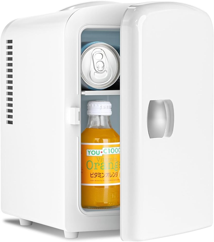 Antarctic Star Compact Refrigerator, Portable Mini Fridge, Skin Care 4L Capacity/6 Cans, for Bedr... | Amazon (US)