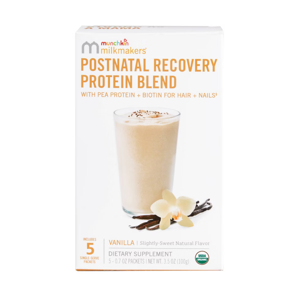 Milkmakers Postnatal Recovery Protein Blend Dietary Supplement - Vanilla - 5ct | Target
