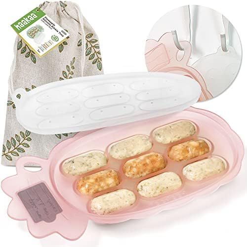 haakaa Pineapple Baby Food Nibble Tray,Breast Milk Freezer Tray,Silicone Baby Food Freezer Tray,F... | Amazon (US)