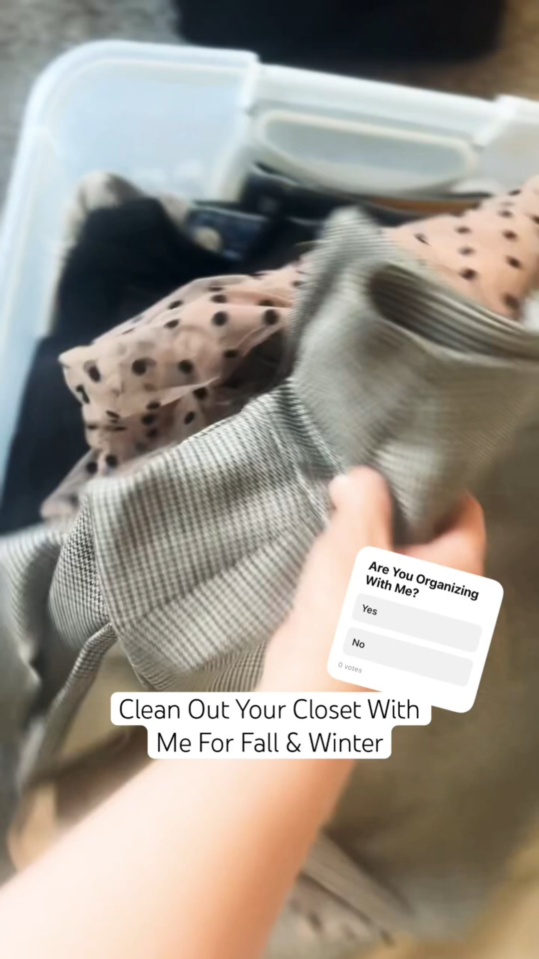 Fall + Winter Closet Declutter Challenge

#LTKHome #LTKSeasonal