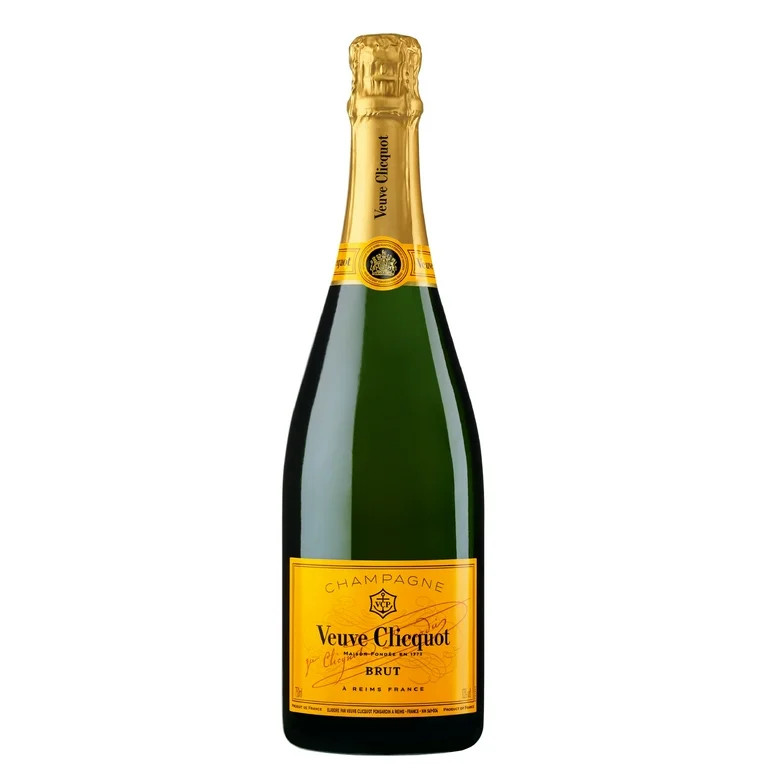 Veuve Clicquot Yellow Label Brut Sparkling White Wine, France, 750 ml Glass Bottle, 12 ABV | Walmart (US)