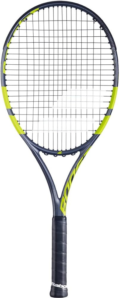 Babolat Boost Aero Strung Tennis Racquet, Grey Green/Yellow | Amazon (US)