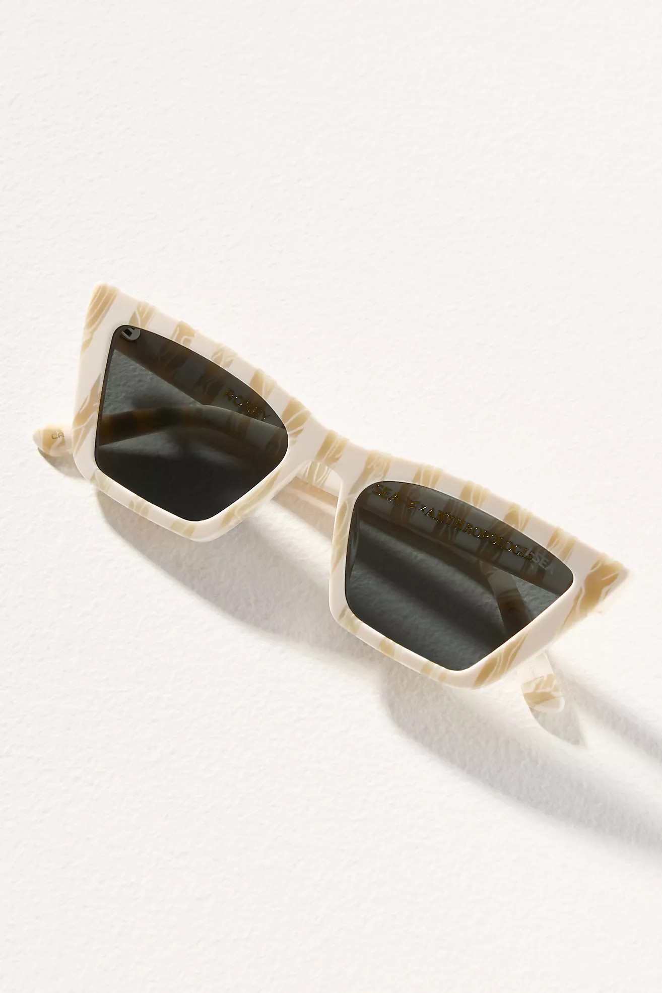 I-SEA x Anthropologie Rosey Polarized Sunglasses | Anthropologie (US)