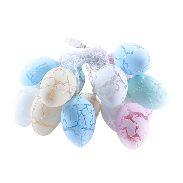 Jpgif Easter Eggs Wire String Lights Battery Operated Light Party Home Decor Lamps USB - Walmart.... | Walmart (US)