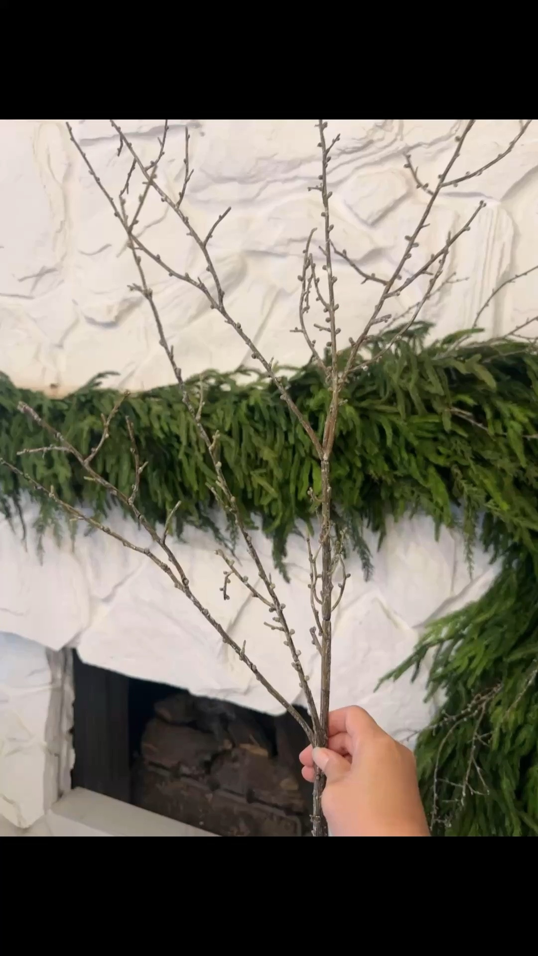 Shop this realistic faux branch and holiday garland! 

#LTKHome #LTKHoliday #LTKSaleAlert