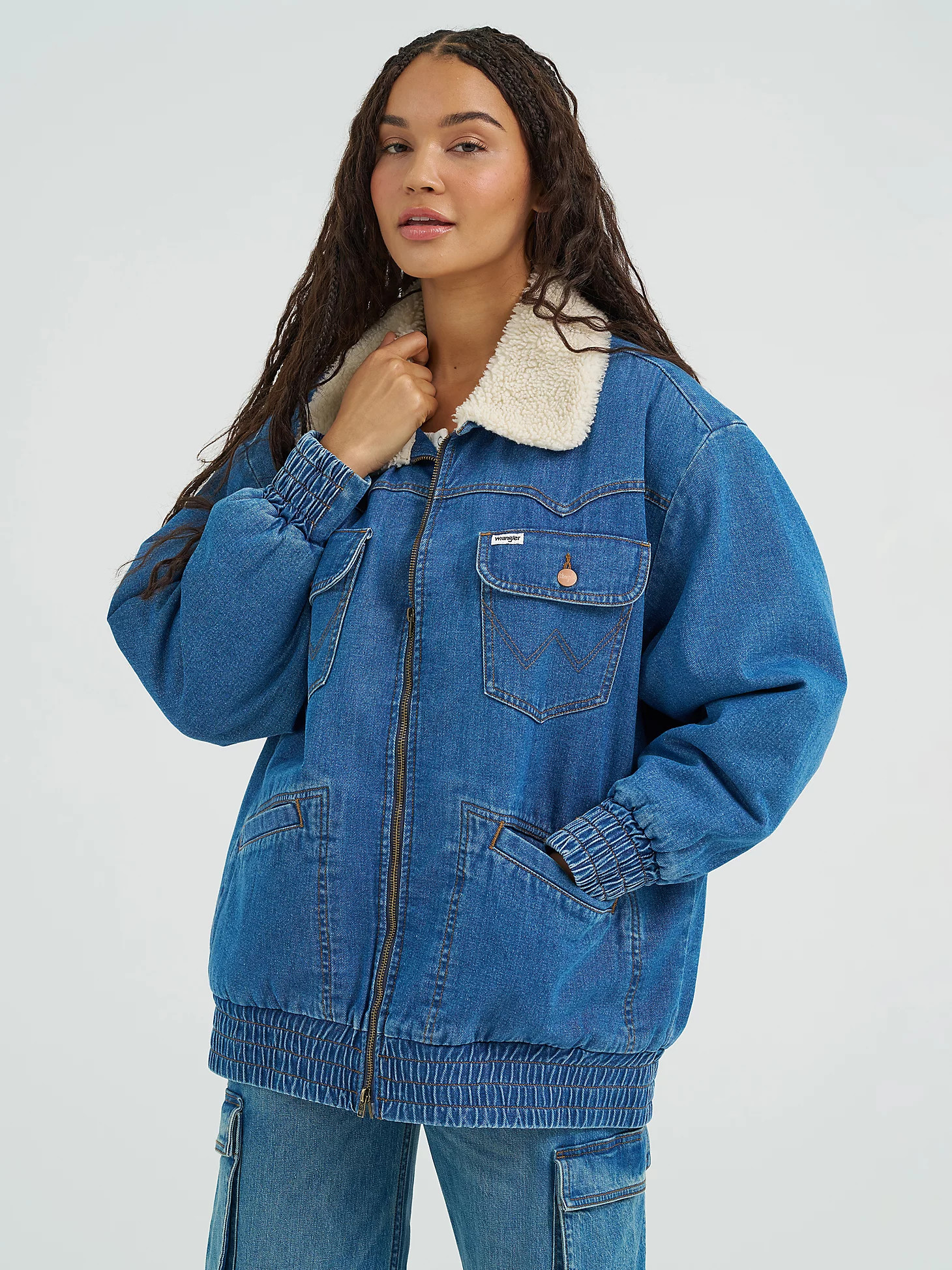 Women's Oversized Bomber Jacket | Wrangler