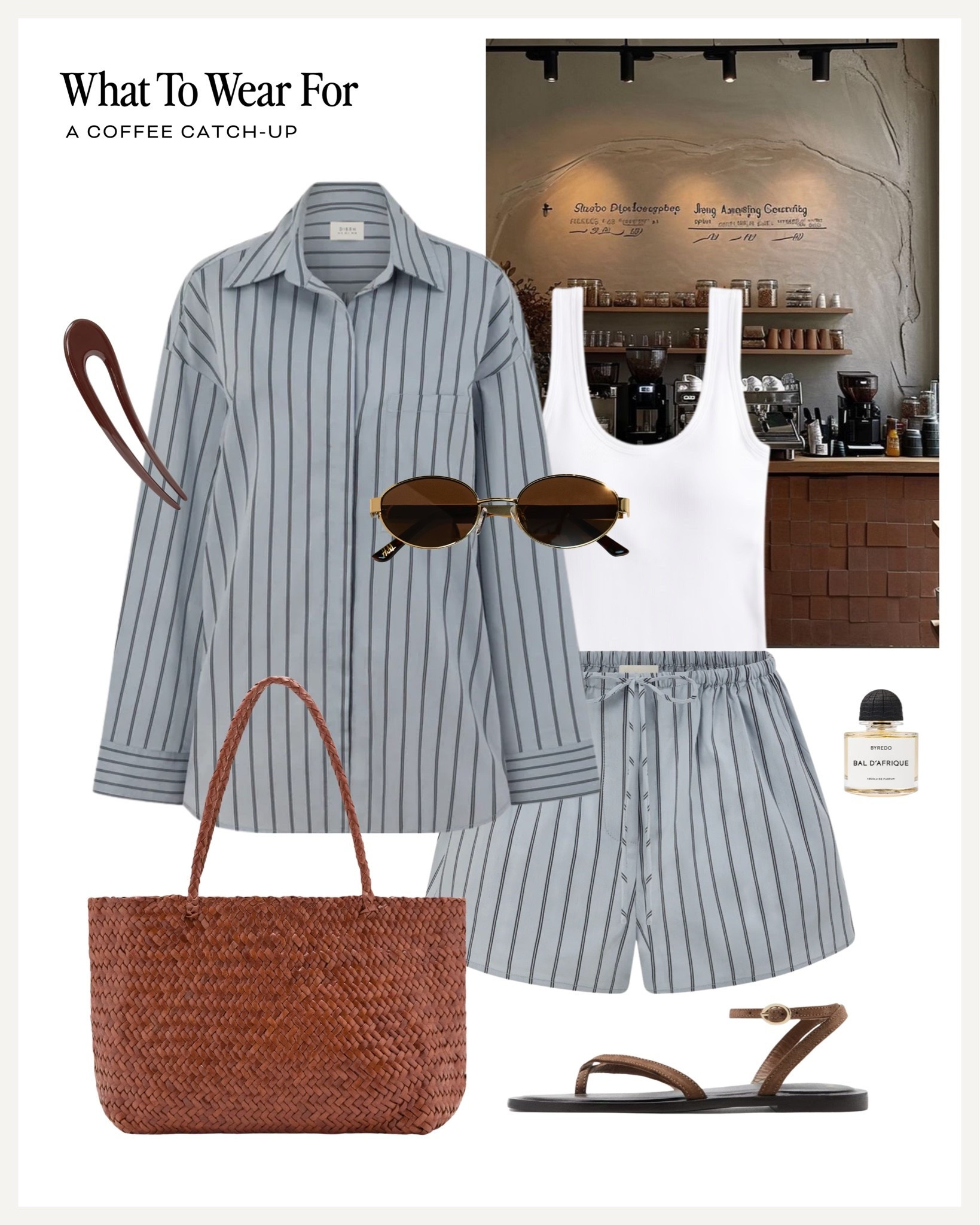 A coffee date ☕️ 

Heatwave, summer style, shorts & short co-ord set, easy outfits

#LTKsummer
