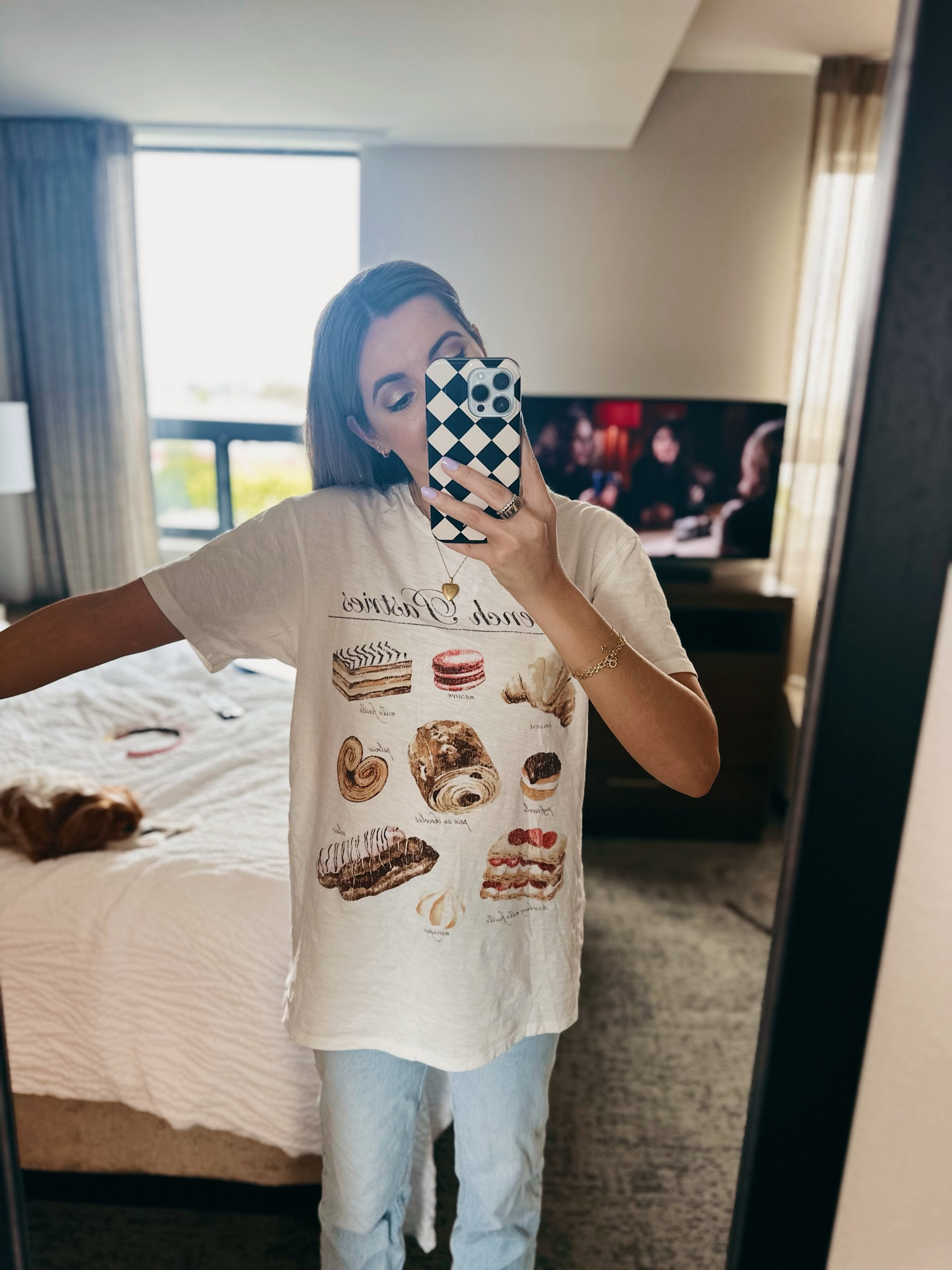 French pastry oversized t shirt, oversized tee, French top, croissants, alterd state, cute tshirt, tshirt style 

#LTKBeauty #LTKU #LTKSeasonal