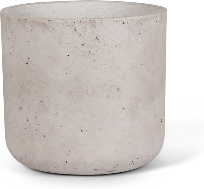 Abbott Collection Cement Classic Planter, Grey (Large) | Amazon (US)